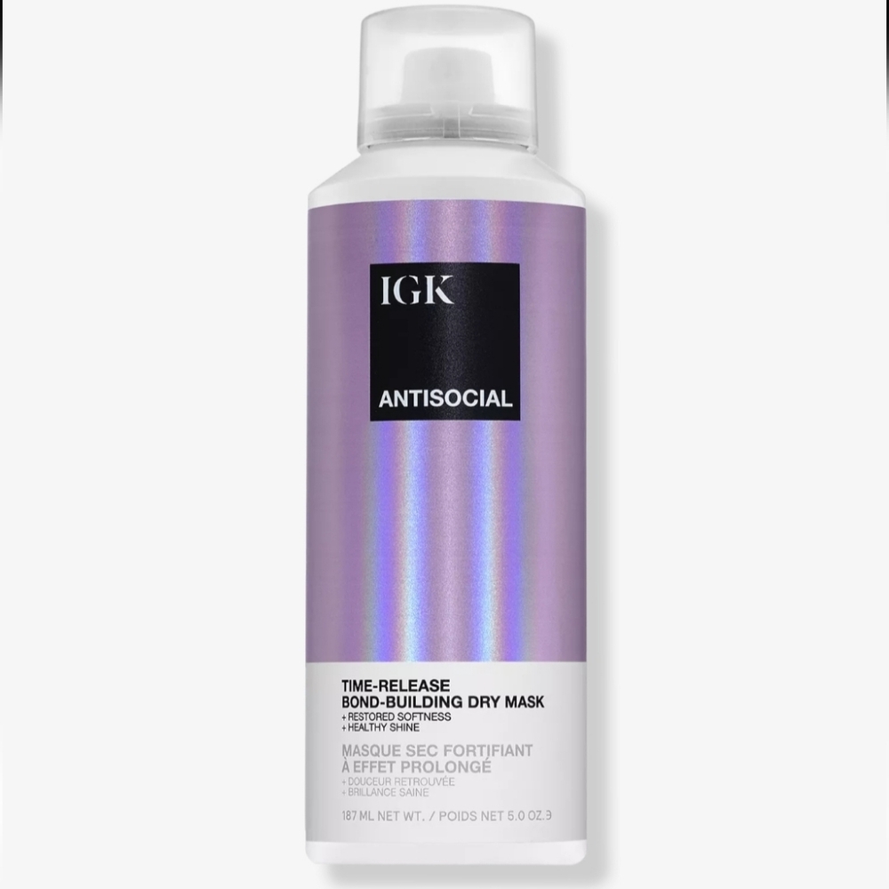 GK Antisocial Time-Release Bond-Building Dry Mask For Hair  - Purple